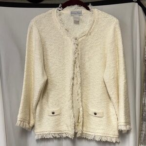 Fashion Avenue Textured Knit Sweater